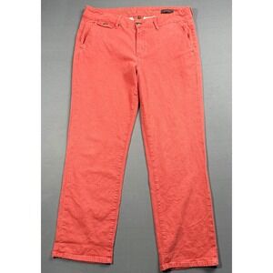 JAG‎ Jeans Classic Fit Womens Size 10 Coral Red Casual Pants Trousers